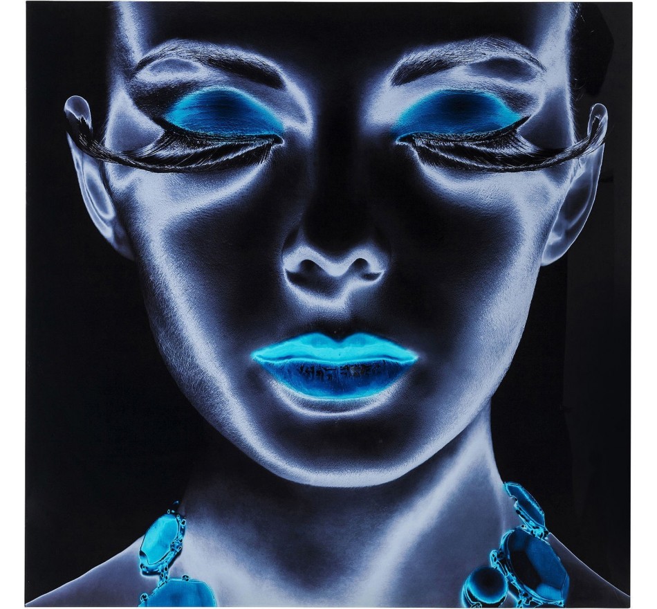 Tableau en verre Diva 120x120 cm Kare Design