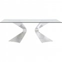 Table Gloria chrome 200x100 cm Kare Design
