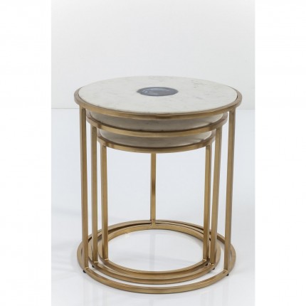 Tables d'appoint Limbo 3/set Kare Design