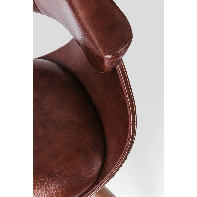 Chair with Armrest Nougat Kare Design