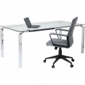 Table Lorenco chrome 180x90cm Kare Design