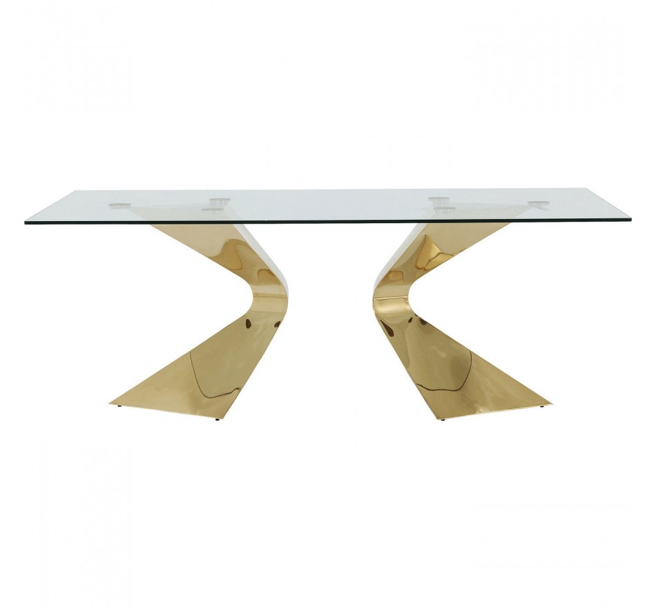 Table Gloria Gold 200x100cm Kare Design
