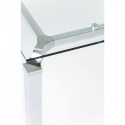 Table Lorenco chrome 180x90cm Kare Design