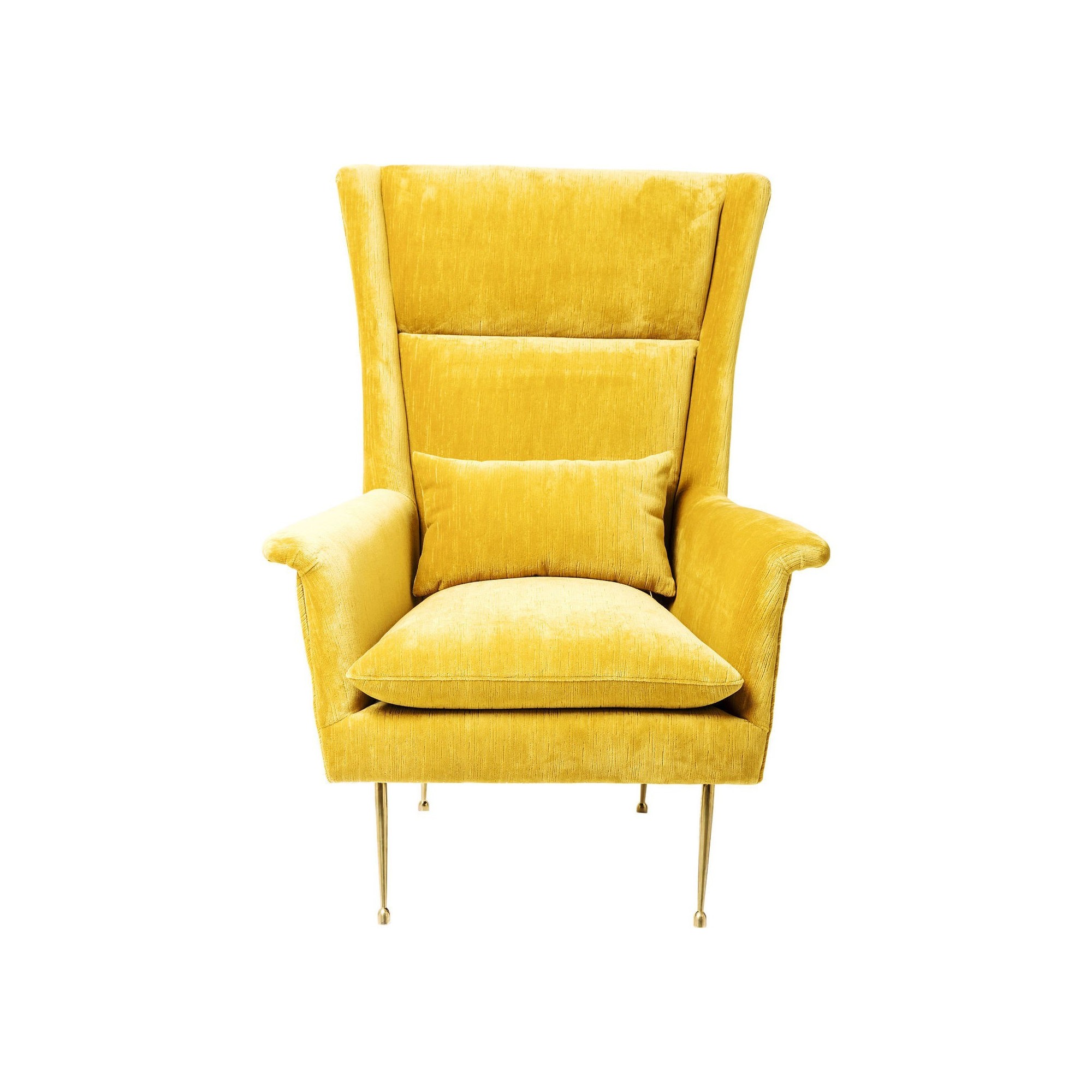 Fauteuil Vegas Forever jaune Kare Design