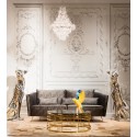 Tapis Patchwork Vegas Cuir 170x240cm Kare Design