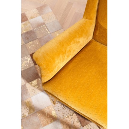 Fauteuil Vegas Forever jaune Kare Design