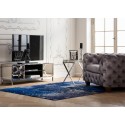 Fauteuil Desire Velvet Gris Kare Design