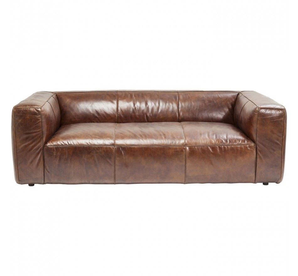 Canapé en cuir Cubetto 220cm Kare Design