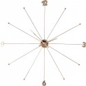 Horloge murale Umbrella or rose Kare Design