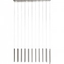 Suspension Living Vegas chrome LED Kare Design