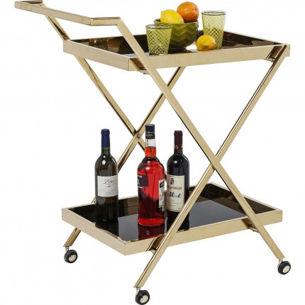 Tray Table Casino Gold Kare Design