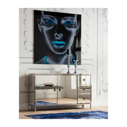 Tableau en verre Diva 120x120 cm Kare Design