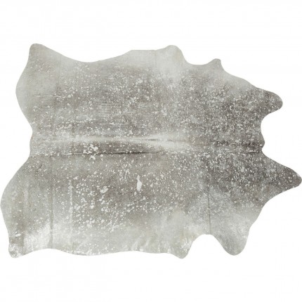 Tapis Hide Acid Wash argent Kare Design