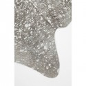 Tapis Hide Acid Wash argent Kare Design