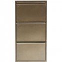 Casier à Chaussure Caruso 3 bronze Kare Design