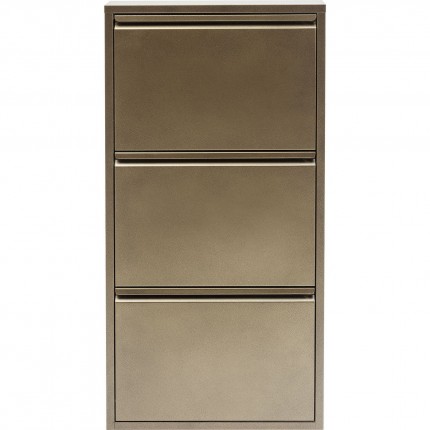 Casier à Chaussure Caruso 3 bronze Kare Design