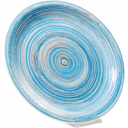 Assiettes Swirl Blue 27cm set de 4 Kare Design