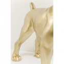 Figurine décorative Toto XL doré Kare Design