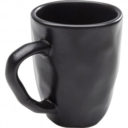 Mugs Organic noirs set de 4 Kare Design