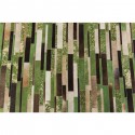 Tapis Brick vert 170x240cm Kare Design