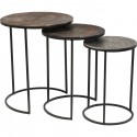 Tables d'appoint Electra 3/set Kare Design
