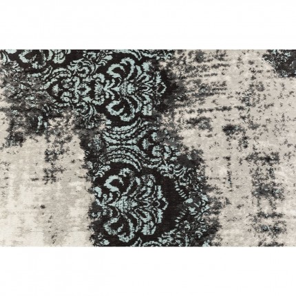 Carpet Kelim Ornament Turquoise 240x170cm Kare Design