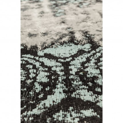 Carpet Kelim Ornament Turquoise 240x170cm Kare Design
