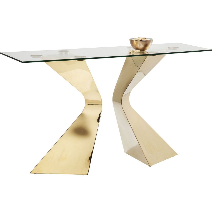 Console Table Gloria Gold Kare Design