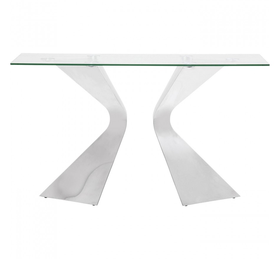 Console Gloria chromée Kare Design
