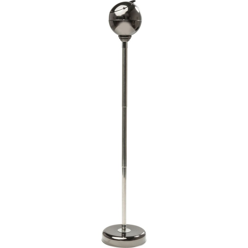 Cendrier sur pied Spheric noir Kare Design
