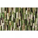 Tapis Brick vert 170x240cm Kare Design