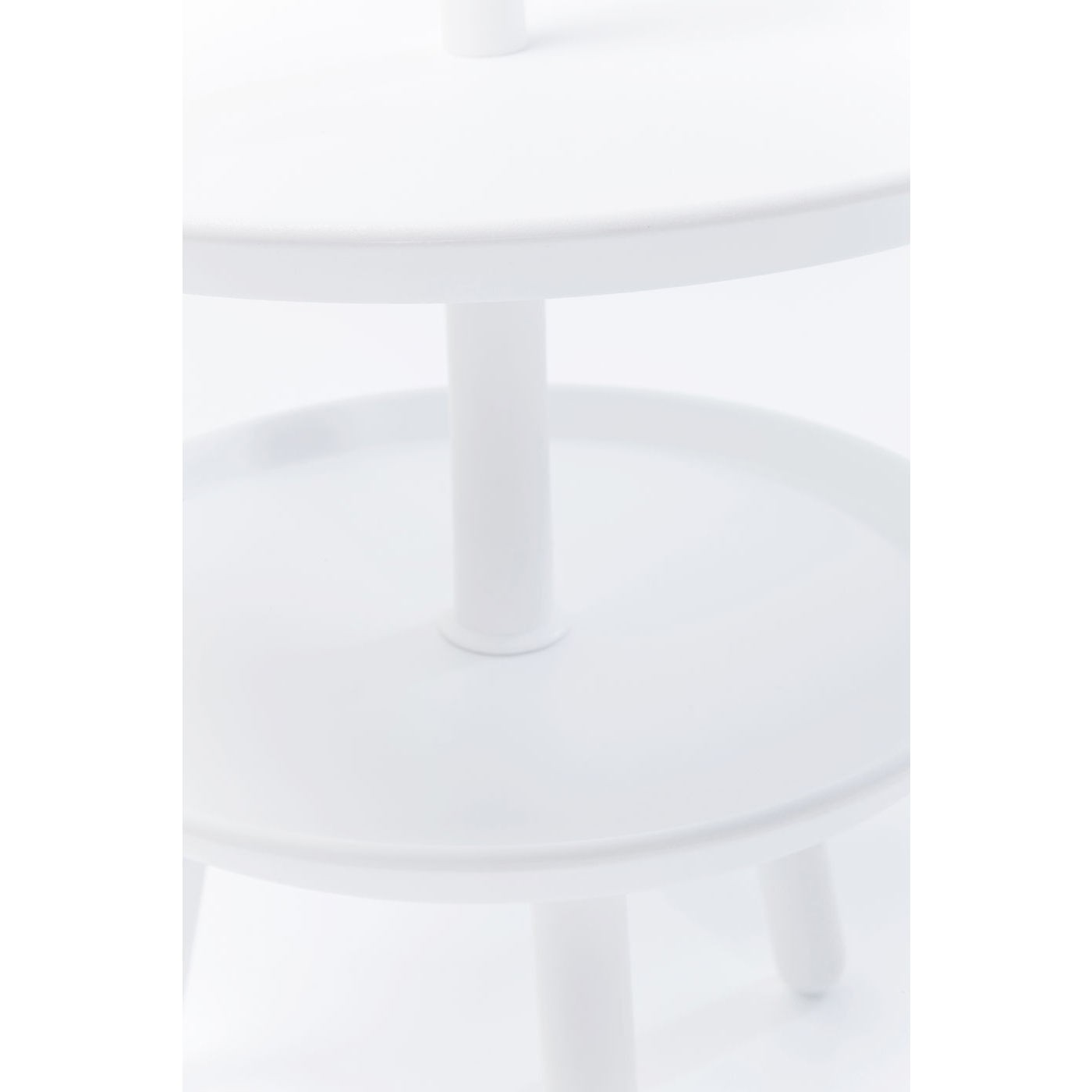 Table d'appoint Jacky blanche 42cm Kare Design