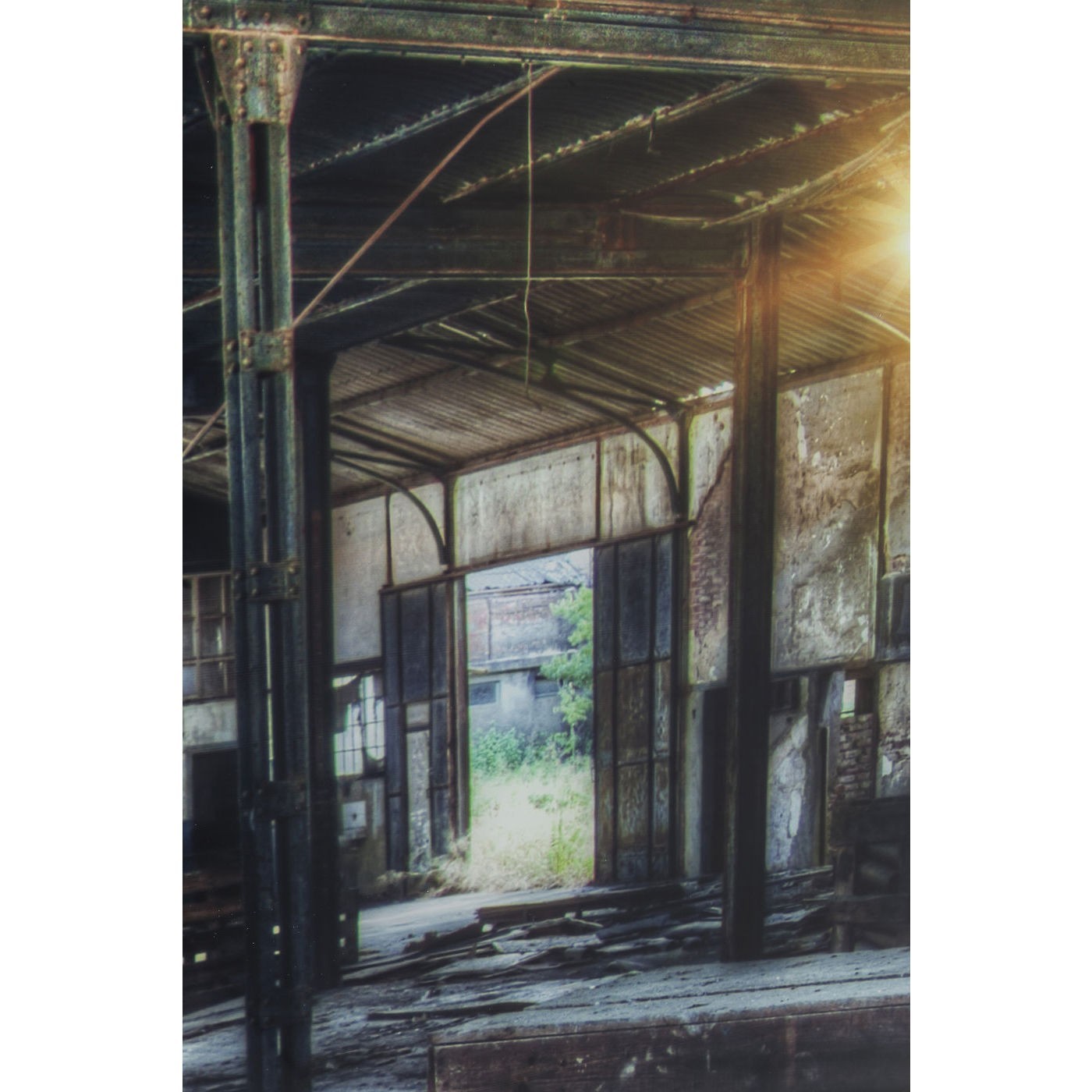 Tableau en verre Factory 100x150cm Kare Design