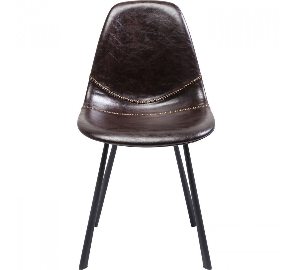 Chaise Lounge marron Kare Design