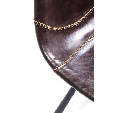 Chaise Lounge marron Kare Design