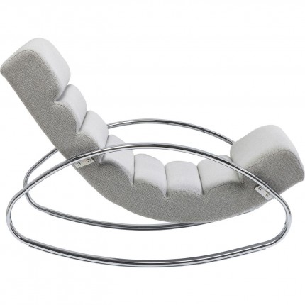 Fauteuil à bascule Manhattan beige Kare Design