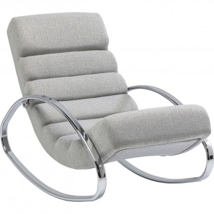 Fauteuil à bascule Manhattan beige Kare Design Fauteuil à bascule Manhattan beige Kare Design