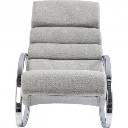 Fauteuil à bascule Manhattan beige Kare Design