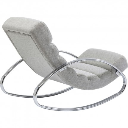 Fauteuil à bascule Manhattan beige Kare Design