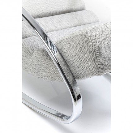 Fauteuil à bascule Manhattan beige Kare Design Fauteuil à bascule Manhattan beige Kare Design