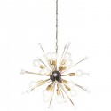 Suspension Crystal Bomb laiton 93cm Kare Design