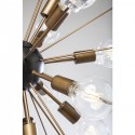 Suspension Crystal Bomb laiton 93cm Kare Design