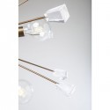 Suspension Crystal Bomb laiton 93cm Kare Design