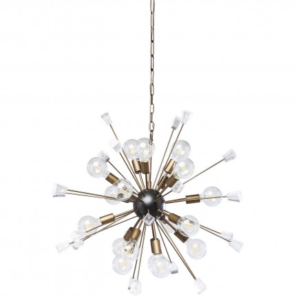 Suspension Crystal Bomb laiton 93cm Kare Design