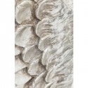 Déco murale ailes argentées Kare Design
