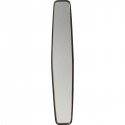Miroir Clip noir 177x32cm Kare Design