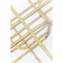 Table basse Meander doré 140x80cm Kare Design