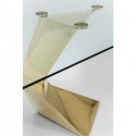 Table Gloria Gold 200x100cm Kare Design
