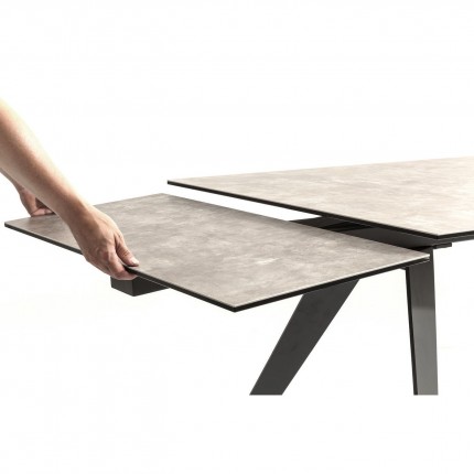 Table à rallonges Amsterdam 240x90cm Kare Design