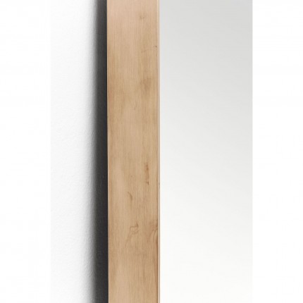 Miroir Curve rectangulaire 200x70cm cuivre Kare Design